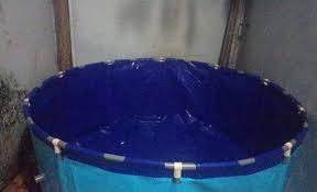 Hồ bạt nuôi cá PVC tròn
