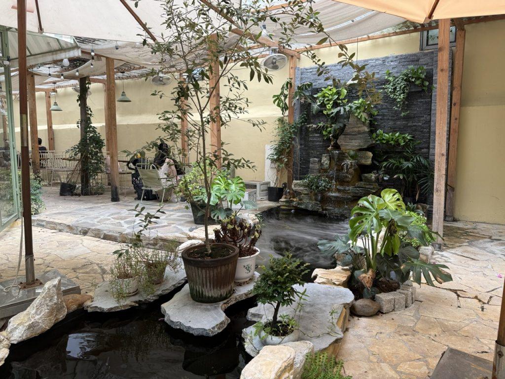 Hồ cá koi sân vườn biệt thự nhà phố